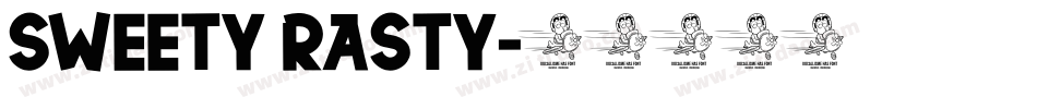Sweety Rasty字体转换